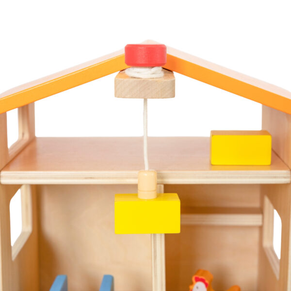 VIGA Drewniana Farma Dom Farmera Z Ogródkiem I Traktorem 21 el - 005