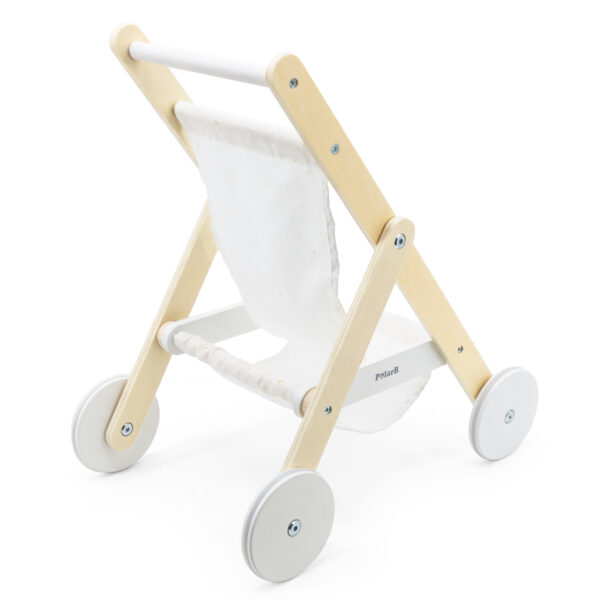 VIGA PolarB Drewniany Wózek dla Lalek - 007