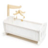 VIGA PolarB Kołyska Drewniana dla Lalek Łóżeczko - 006