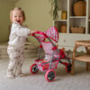 WOOPIE ROYAL Trójkołowa Spacerówka Wózek dla Lalek Serce Róż - 003