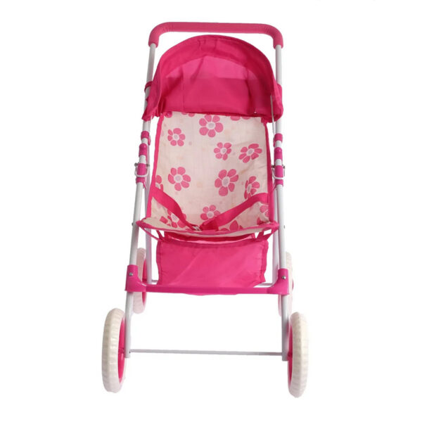 WOOPIE ROYAL Wózek dla Lalek Spacerówka w Kwiaty - 008