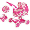 WOOPIE ROYAL Wózek dla Lalek Głęboki Regulowana Rączka - 008