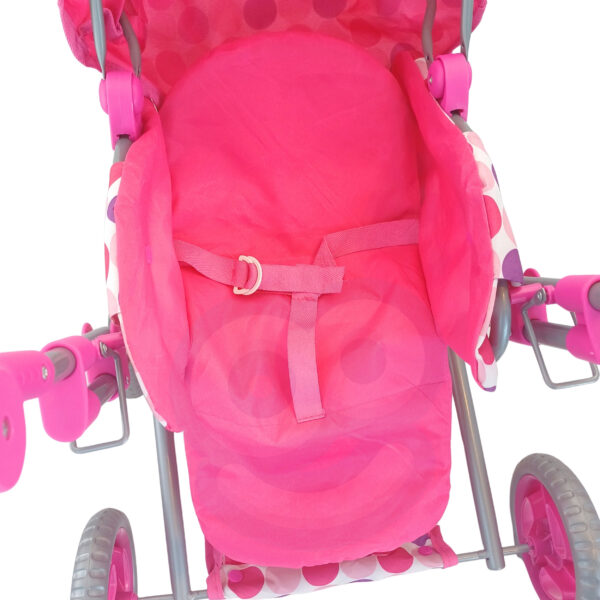 WOOPIE ROYAL Wózek dla Lalek Głęboki Spacerówka 3w1 Nosidełko - 010