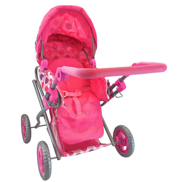 WOOPIE ROYAL Wózek dla Lalek Głęboki Spacerówka 3w1 Nosidełko - 012