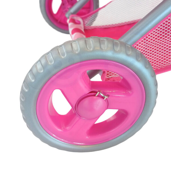 WOOPIE ROYAL Wózek dla Lalek Głęboki Spacerówka 3w1 Nosidełko - 015