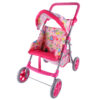 WOOPIE ROYAL Spacerówka Wózek dla Lalek Serca Kolorowe - 010