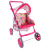 WOOPIE ROYAL Spacerówka Wózek dla Lalek Serca Kolorowe - 011