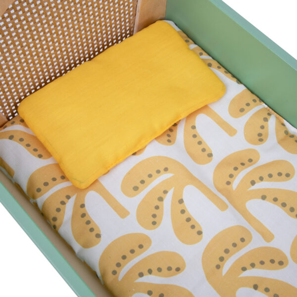 CLASSIC WORLD Drewniana Kołyska Vintage Łóżeczko dla Lalek - 003