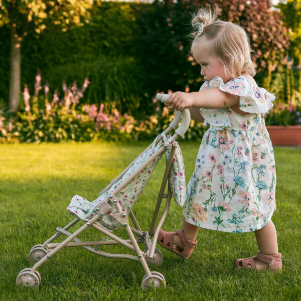 WOOPIE ROYAL Wózek dla Lalek Spacerówka Vintage Rose - 002