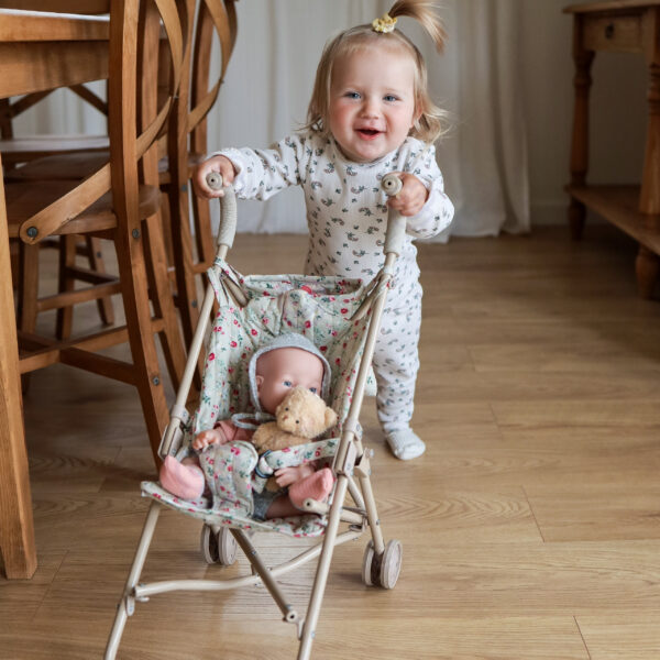 WOOPIE ROYAL Wózek dla Lalek Spacerówka Vintage Rose - 006