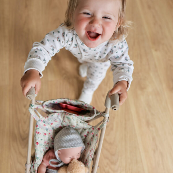 WOOPIE ROYAL Wózek dla Lalek Spacerówka Vintage Rose - 009