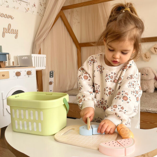 TOOKY TOY Drewniany Zestaw Żywność Warzywa Owoce - 002