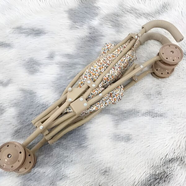 WOOPIE ROYAL Wózek dla Lalek Spacerówka Vintage Flower - 006