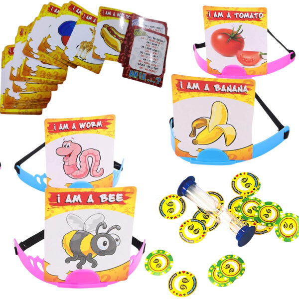 WOOPIE Kim jestem? Zgadnij Gra Rodzinna Rozrywkowa - 003