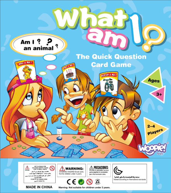 WOOPIE Kim jestem? Zgadnij Gra Rodzinna Rozrywkowa - 006