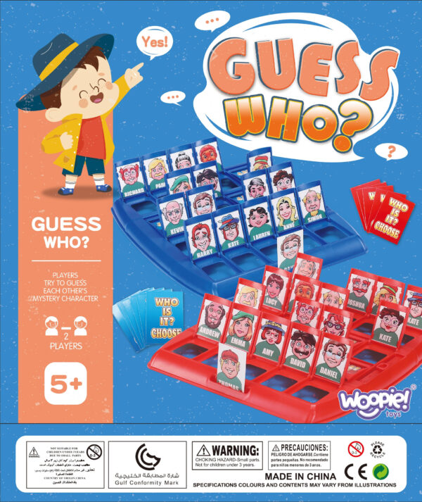 WOOPIE Gra Rodzinna Odgadnij Kto To Jest - 013