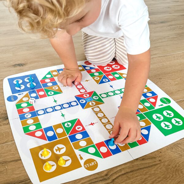 WOOPIE Gra Planszowa 2w1 Mały Detektyw + Chińczyk - 006