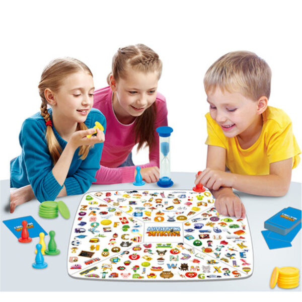 WOOPIE Gra Planszowa 2w1 Mały Detektyw + Chińczyk - 011