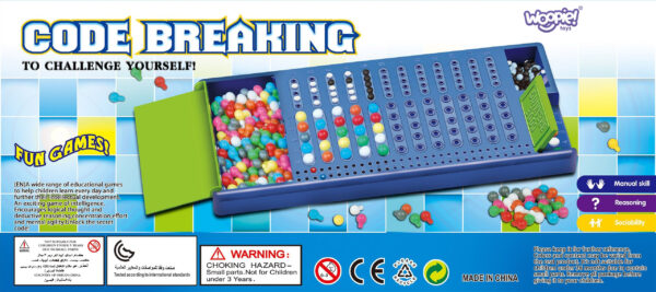 WOOPIE Gra Logiczna Łamacz Kodów Niebieski - 007