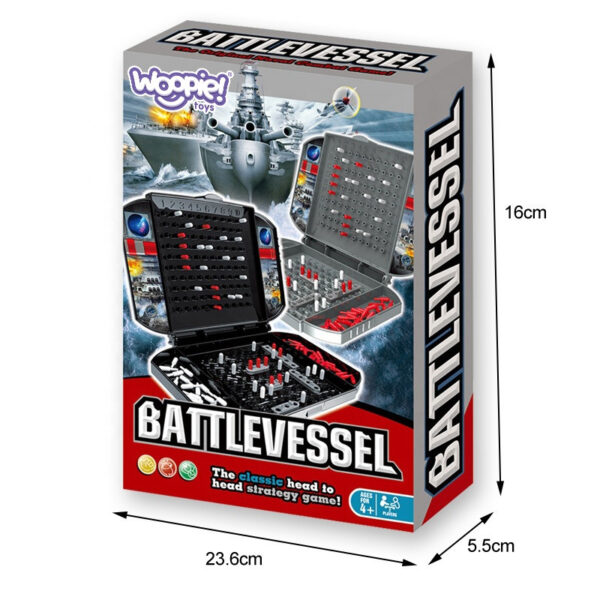 WOOPIE Gra Planszowa Statki MEGA BITWA MORSKA 4+ - 003