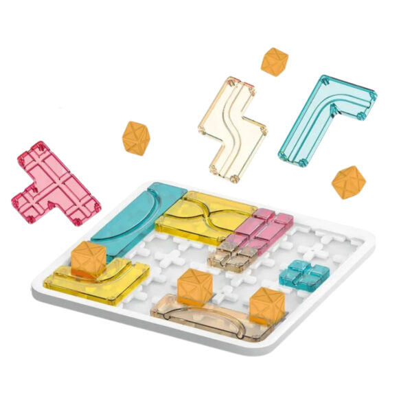 WOOPIE Zestaw Gier Planszowych Logicznych 10w1 - 004