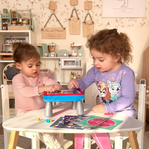 WOOPIE Stolik Gier Planszowych Logicznych 65 el. Zestaw 10w1 - 005