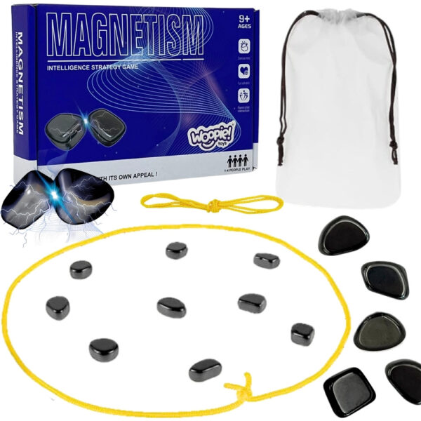 WOOPIE Gra Kamienie Magnetyczne w Sznurku 20 el. - 001
