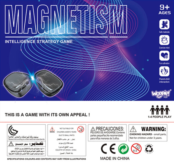 WOOPIE Gra Kamienie Magnetyczne w Sznurku 20 el. - 014