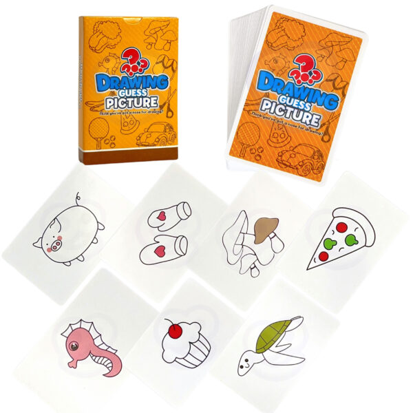 WOOPIE Gra Kalambury "Narysuj i Zgadnij Obrazek" Malowanie Nosem - 012