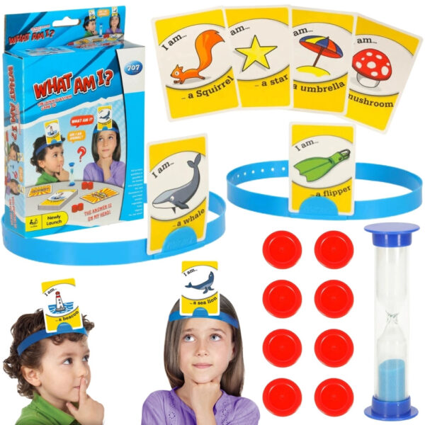 WOOPIE Gra Słowna Zgadnij Kim Jestem? Dla 2 Graczy - 001