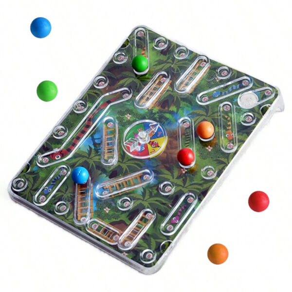 WOOPIE Klasyczna Gra Rodzinna Węże i Drabiny 3D - 002