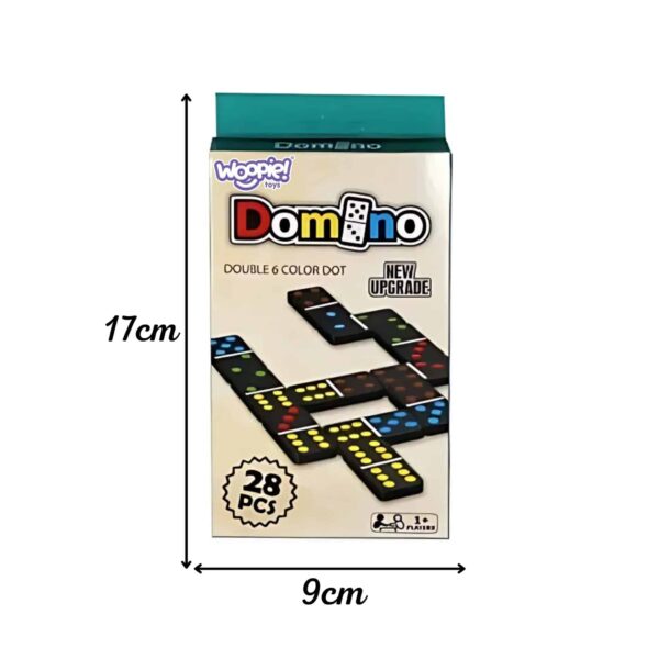 Domino gra logiczna rodzinna zestaw 28 klocków - Woopie - 003