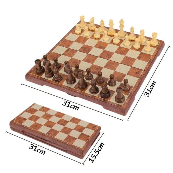 WOOPIE Szachy Warcaby Magnetyczne 2w1 - 004