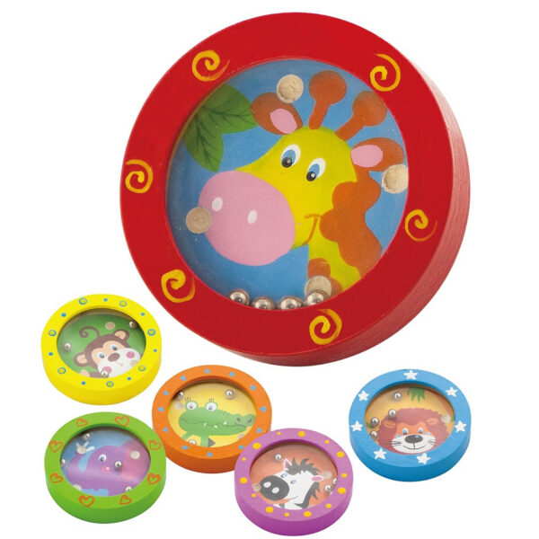 VIGA Drewniany Labirynt Zwierzątka 1szt - 001