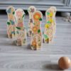 Drewniana Gra w Kręgle Classic World - Trening Zręczności i Skupienia - 006