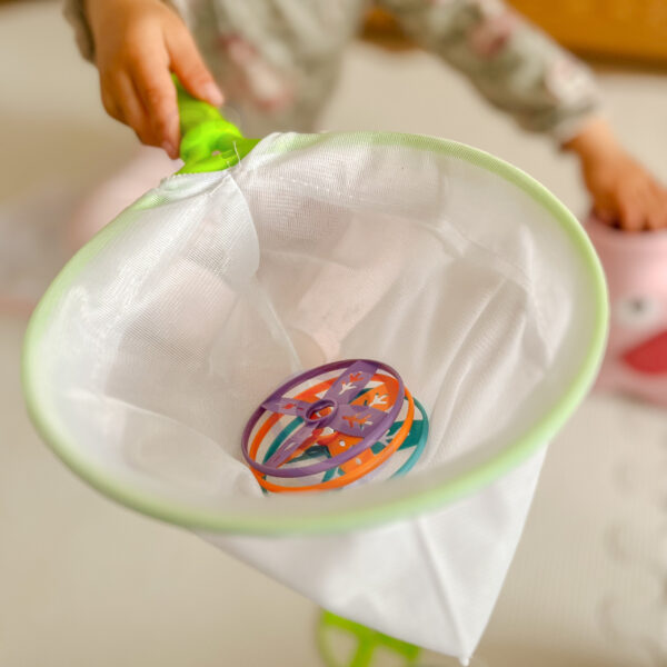 WOOPIE Gra Zręcznościowa Złap Frisbee Wyrzutnia Dysków - 004