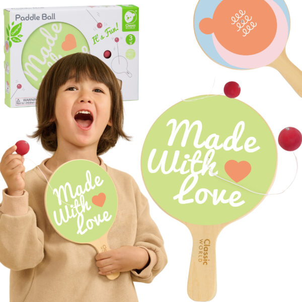 CLASSIC WORLD Gra Zręcznościowa Paddle Ball 3+ - 001