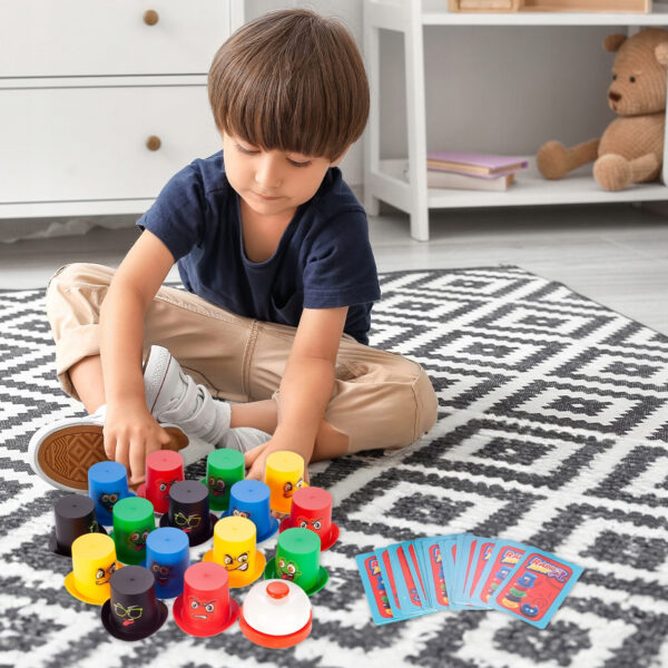 WOOPIE Gra Zręcznościowa Szybkie Kapelusze 4+ - 003