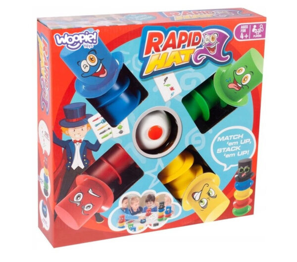 WOOPIE Gra Zręcznościowa Szybkie Kapelusze 4+ - 007