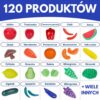 WOOPIE Zestaw do Kuchni Sklepu Warzywa Owoce 120el. - 002