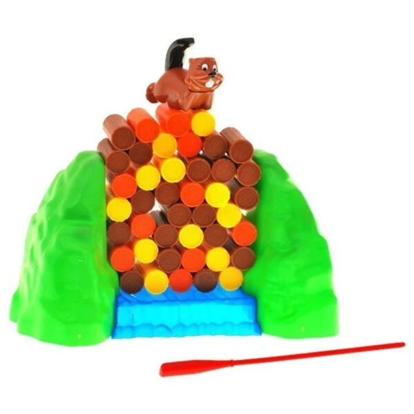 WOOPIE Gra Zręcznościowa Tama Spadający Bóbr - 005