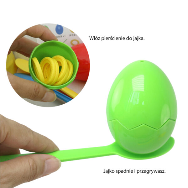 WOOPIE Gra Zręcznościowa Balansujące Jajka - 002