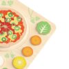 CLASSIC WORLD Drewniana Pizza do Krojenia Układanka Warzywa 22 el. - 008