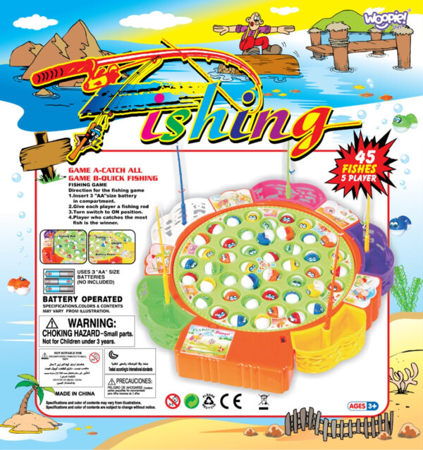WOOPIE Łowienie Ryb Wędkowanie Gra Zręcznościowa - 006