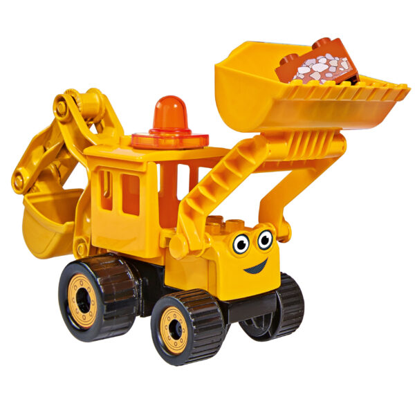Klocki Bob Budowniczy Koparka 40 elem Big - 004