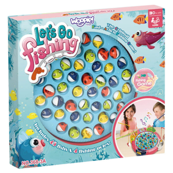 WOOPIE Łowienie Ryb Wędkowanie Gra Zręcznościowa 4 os. - 003