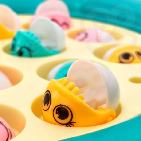 WOOPIE Zestaw Łowienie Rybek Gra Zręcznościowa Zielony Dinozaur - 002