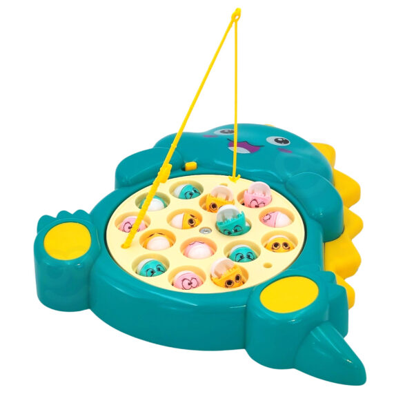 WOOPIE Zestaw Łowienie Rybek Gra Zręcznościowa Zielony Dinozaur - 010