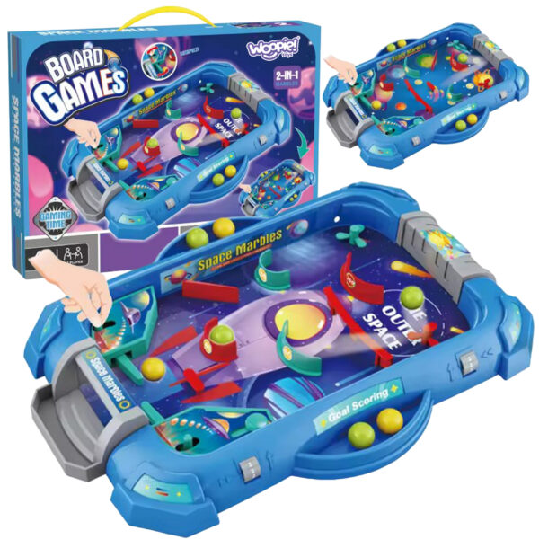 WOOPIE Gra Zręcznościowa Flipper " Kosmiczna Rozgrywka" 2w1 - 001