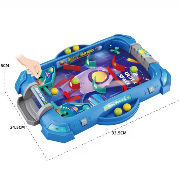 WOOPIE Gra Zręcznościowa Flipper " Kosmiczna Rozgrywka" 2w1 - 010